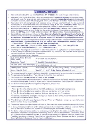 Competition broucher 2025-2